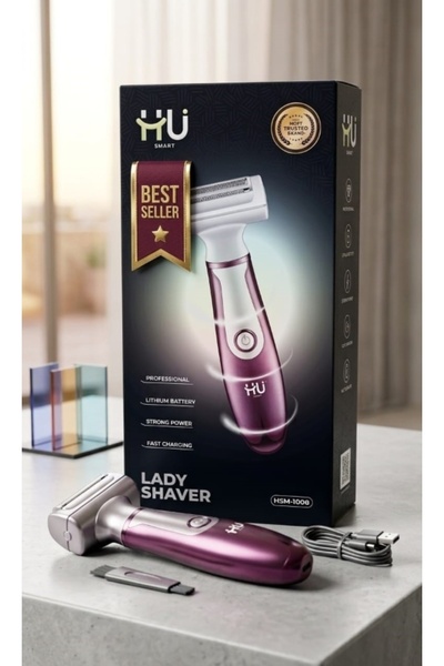 HU4 HU 4-in-1 Lady Shaver Electric Trimmer – Complete Women's Grooming & Hair...