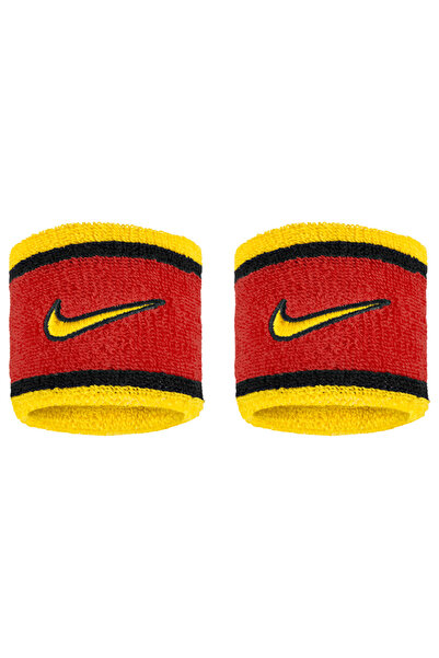Nike Swoosh 2pk Unisex Kırmızı Antrenman Bileklik N.101.6039.670.OS