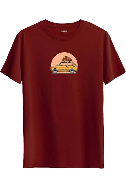Colermi Vintage Car Printed T-Shirt
