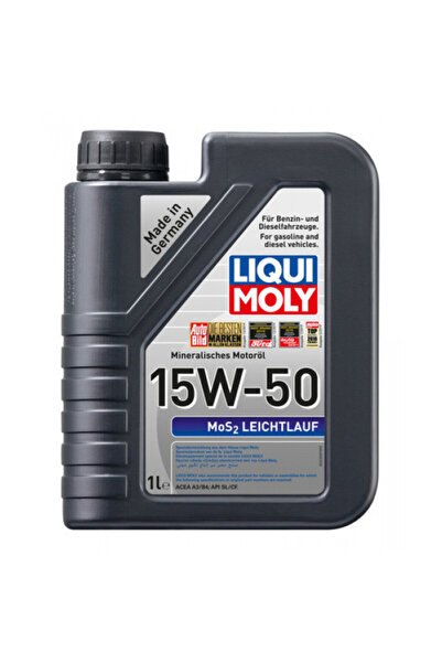 Liqui Moly Ulei motor MoS2 Super Leichtlauf 15W50, 1 l