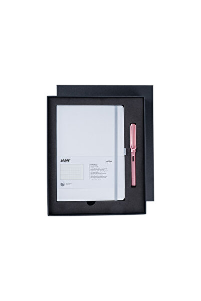 Lamy AL-Star Beyaz Defterli Dolma Kalem Seti B3B-0C0-FG-M