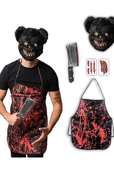 OEM Costum Îngrozitor cu Urs pentru Halloween pentru Bărbați, Deghizare Horro...