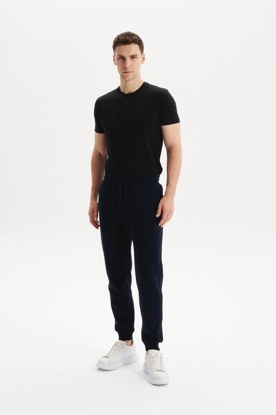Arma Ar-Ma Men's Sweatpants Without Print Basic Side Zipper Pockets Without B...