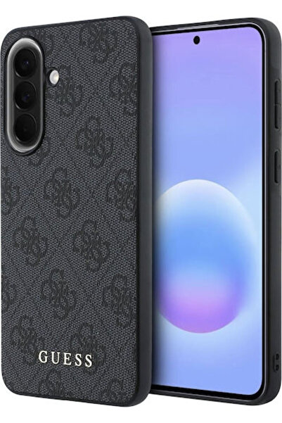 Guess Pu 4g Μεταλλική Θήκη με Κλασικό Λογότυπο Samsung Galaxy A57 Γκρι Κωδικό...