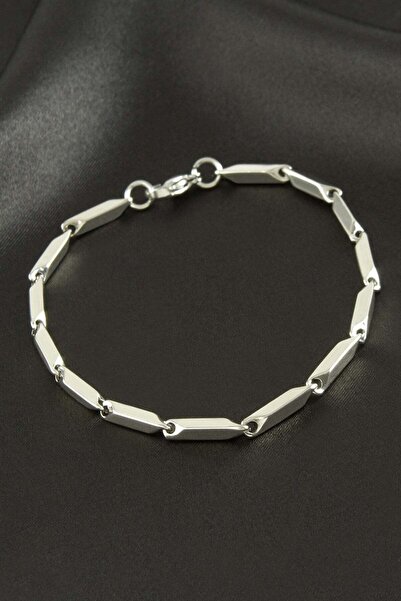 Generic Brand Square Chain Steel Bracelet