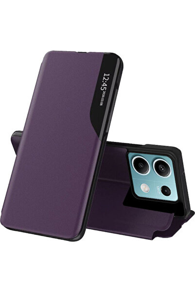 Techsuit Efold Book Πλαστικό / Συνθετικό Δέρμα Μωβ (Redmi Note 13 5G)