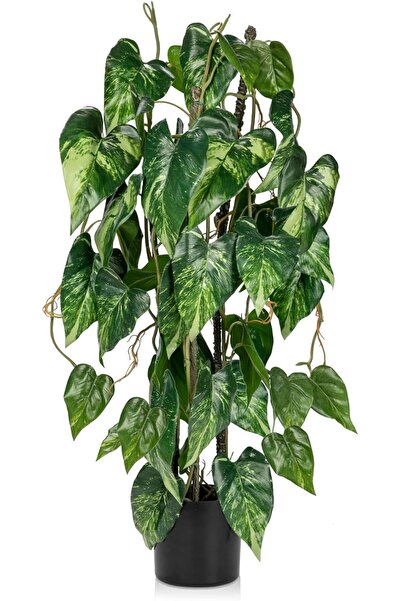 OEM Planta artificială Filodendron de ghiveci verde decorativ 76 cm realistă