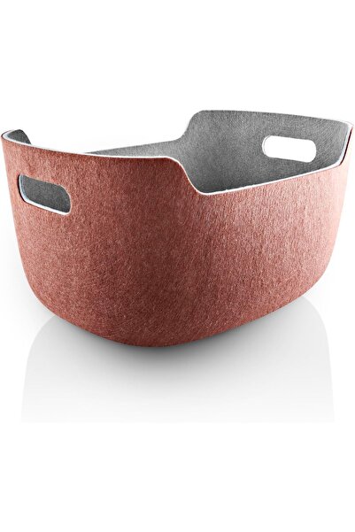 OEM Coș de depozitare mare pentru rufe, haine, elegant, maro, 40x29x22 cm