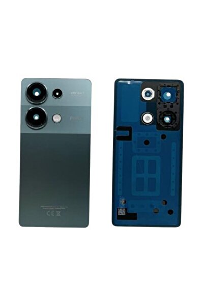Yedcom Xia omi Uyumlu Redmi Note 13 Pro 4G Yeşil Kamera Camlı Arka Pil Kapağı...