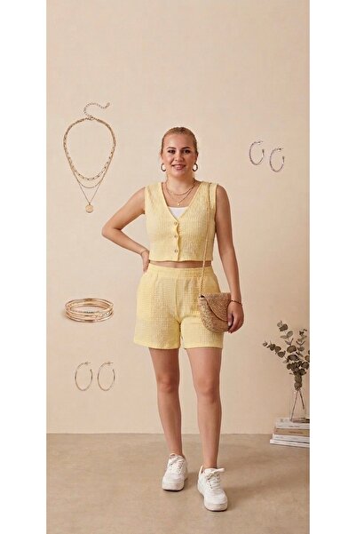 FIRFIR MODA GOFRE CEPLİ ŞORT