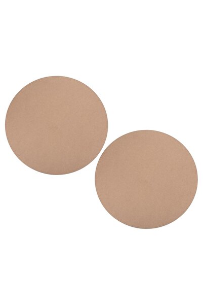 OEM Tarcă pentru ceramică Suport din lemn Culoare maro 40 cm Set de 2 bucăți