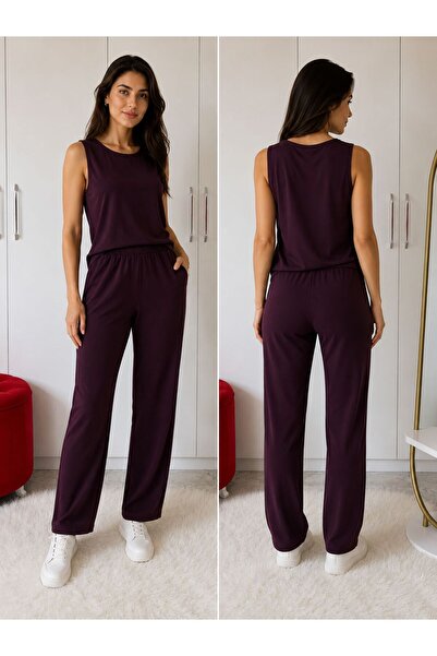 GK LUXURY & FASHION Athlete Pants Suit, Pique Modal Bottom and Top Suit, Comf...