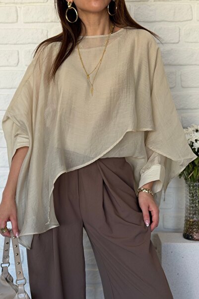 Suziş BLUZĂ MINK FLYING CAPE 5026