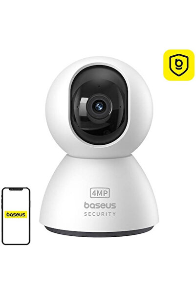 Baseus P1 Κάμερα Παρακολούθησης IP Wi-Fi Full HD+ 4MP με Αμφίδρομη Επικοινωνία