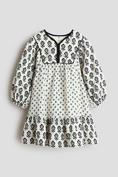 H&M Cotton muslin dress