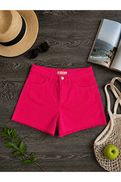 GRİİ WEAR Plave traper šortsevi