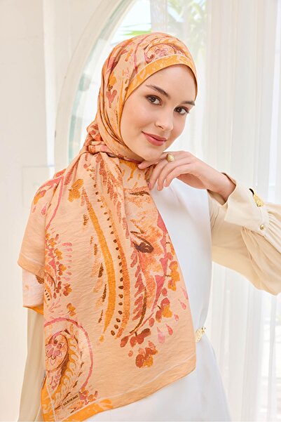 Silk Home Urban Hours Aurora Kavuniçi Mayda Şal