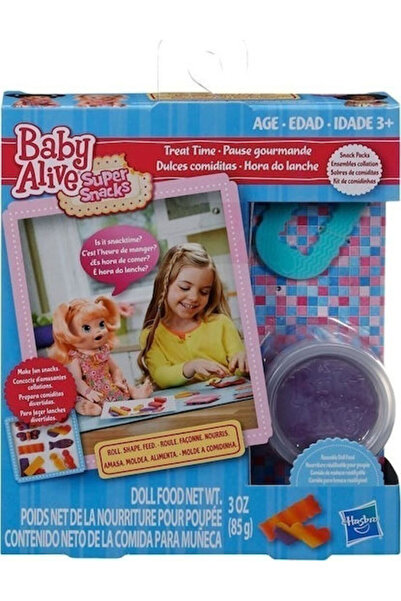 Hasbro Games Hasbro Πλαστικίνη Baby Alive Σούπερ Πακέτο Σνακ Παιχνίδι Για Ηλι...