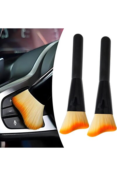 Arabest 2Pcs Car Interior Cleaning Brush, Long Handle for Air Vents Seats Gap...
