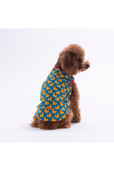 Pawstar Ducks Tişört Kedi Köpek Tişörtü-Kedi Köpek Kıyafeti