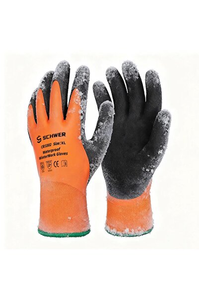 OEM Winter Work Gloves Level C Cut-Resistant Waterproof – XL