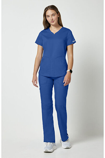 Cherokee Bluza medicala dama Revolution WWE601, maneca scurta, decolteu in V