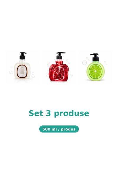 Tasty Set 3 Produse Tasty, Mix Cocos, Rodie, Lime