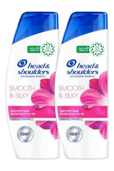 HS Silky & Smooth Hair & Scalp Shampoo 2x375ml