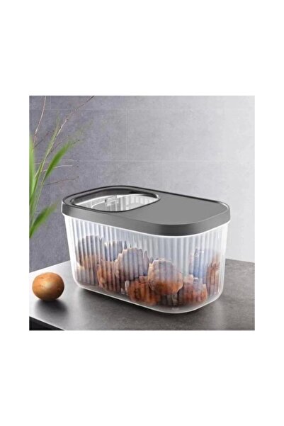 Generic Brand حاوية تخزين متعددة الأغراض مع غطاء 7.5 لتر 17.5x32.5x19 سم