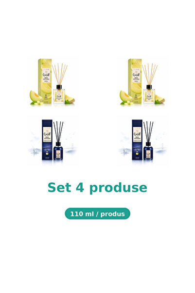 Golf Set 4 Produse Golf, Mix 2x Melon, 2x Bosphorus Dream