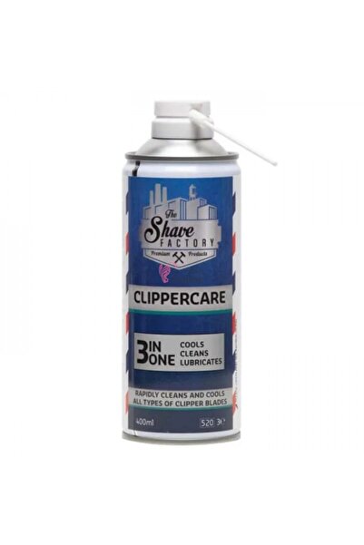 the shave factory Spray 3 in 1 pentru curatat si lubrifiat masinile de tuns C...