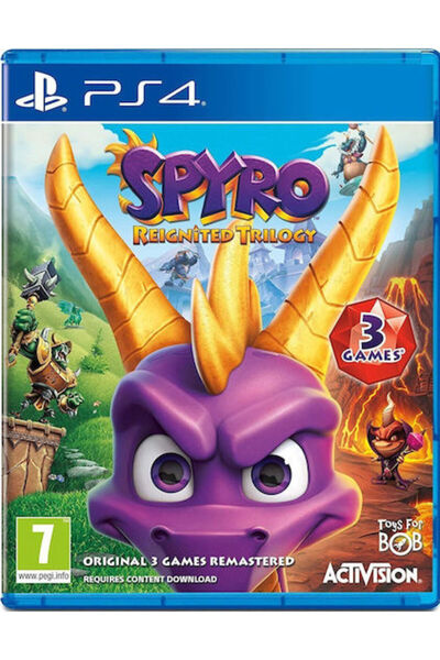 ACTIVISION Σπάιρο Ρίγκνιτεντ Τριλογία Παιχνίδι PS4 (Μεταχειρισμένο)