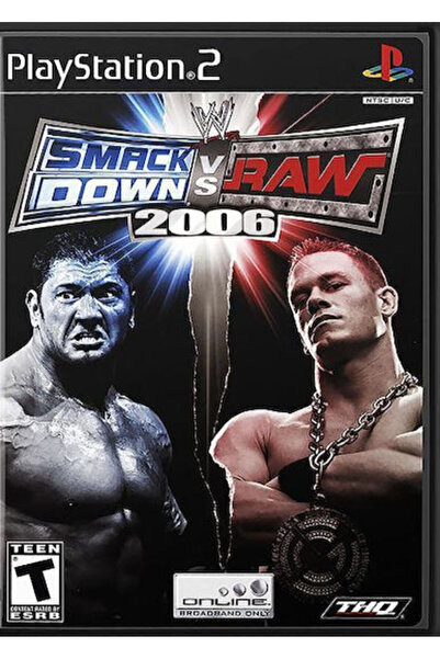 Sony WWE Smackdown Vs Raw 2006 Παιχνίδι PS2 (Μεταχειρισμένο)