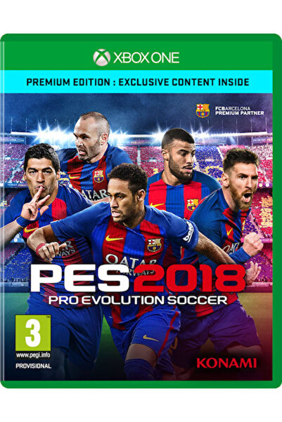 KONAMI Pro Evolution Soccer 2018 Έκδοση Premium Παιχνίδι Xbox One