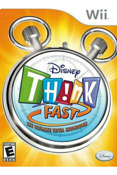 Disney Σκέψου Γρήγορα: Το Οικογενειακό Παιχνίδι Κουίζ για Wii (Μεταχειρισμένο)