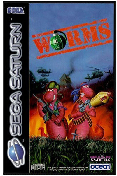Team 17 Παιχνίδι Worms Sega Saturn (Μεταχειρισμένο)