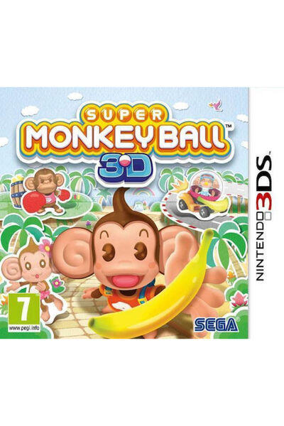 SEGA Super Monkey Ball 3D Παιχνίδι 3DS (Μεταχειρισμένο)