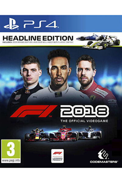 Koch Media F1 2018 (Έκδοση Headline) Έκδοση Headline Έκδοση Παιχνίδι PS4