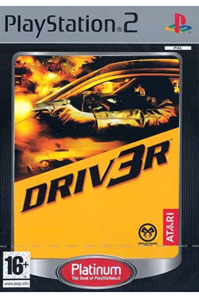 ATARI Driv3r PS2 Platinum Edition Παιχνίδι PS2 (Μεταχειρισμένο)