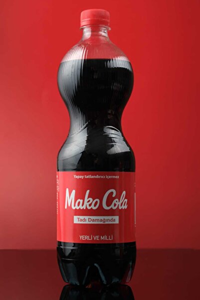 Mako Cola 12’li Litrelik Kola 1 L – Yerli ve Milli %100 Şeker Pancarından