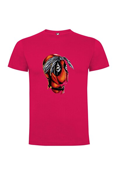 iLovePrints Deadpool Mandalorian Portrait Tshirt