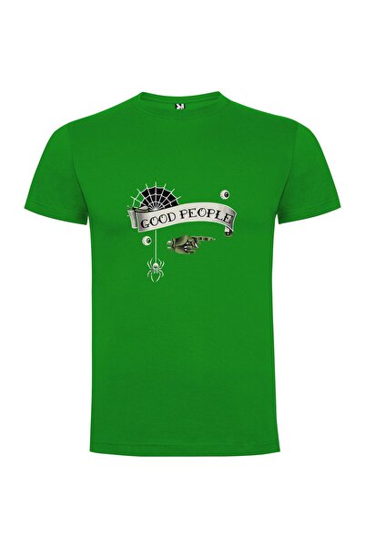 iLovePrints Proportionate Pointing Spider Art Tshirt