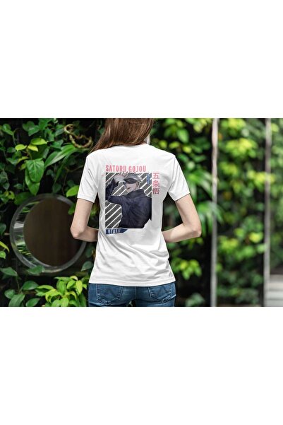 iLovePrints Satoru Gojo Character Poster Tshirt