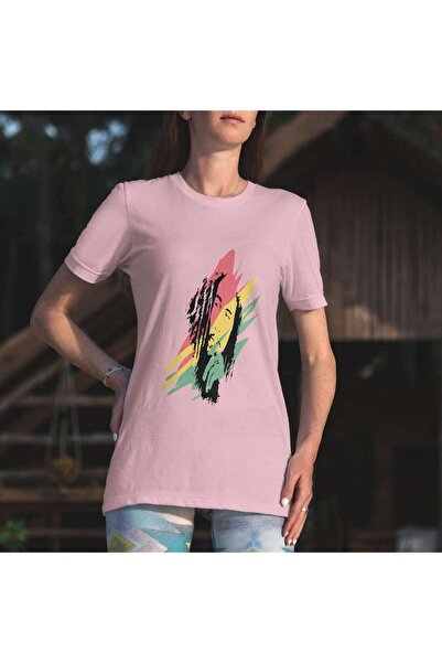 iLovePrints Abstract Reggae Portrait Tshirt