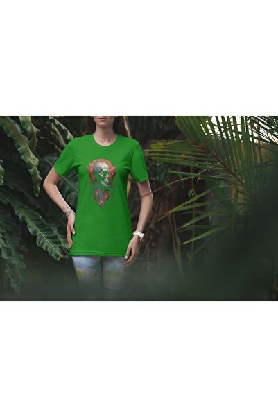 iLovePrints Abstract Skull Art Tshirt