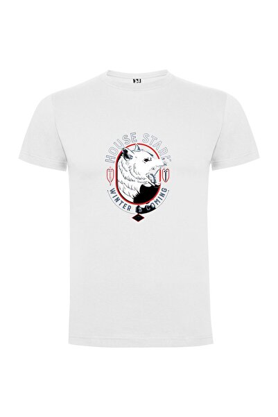 iLovePrints Chilling Thrones: Stark Contrast Tshirt