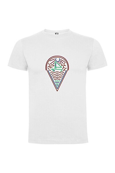 iLovePrints Neon Pirate Cone Masterpiece Tshirt