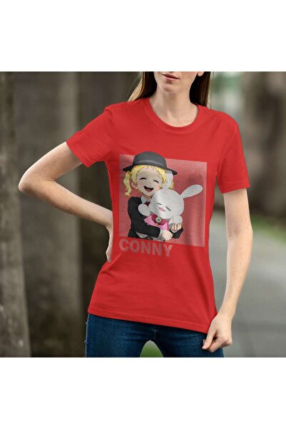 iLovePrints Happy Girl with Bunny Tshirt