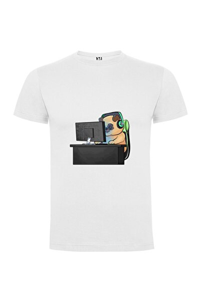 iLovePrints Pup Plays Games Tshirt