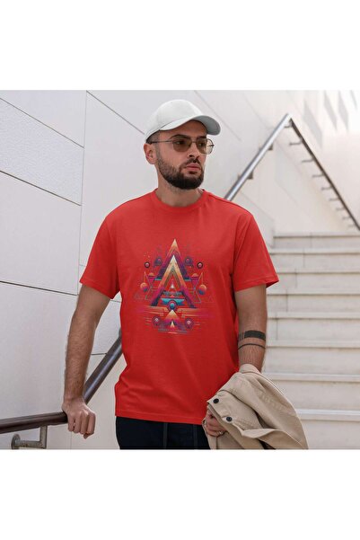 iLovePrints Geometric Abstract Art Tshirt